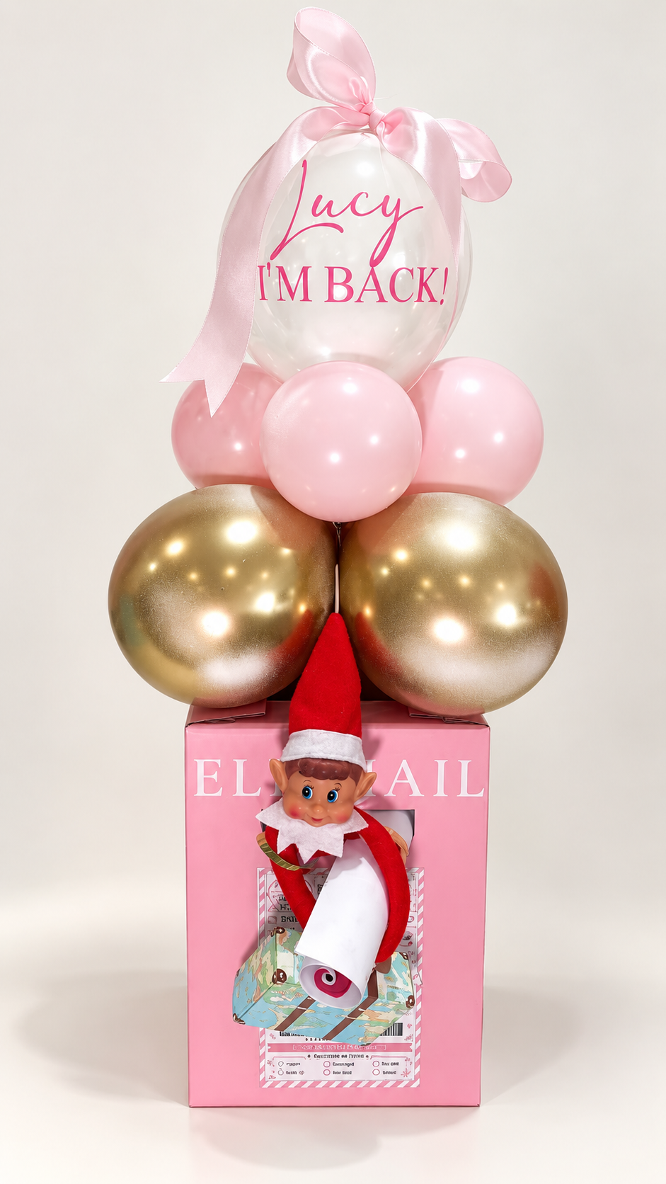 You’ve Got Mail Pink Elf Post Box Arrival £21 (Deposit)